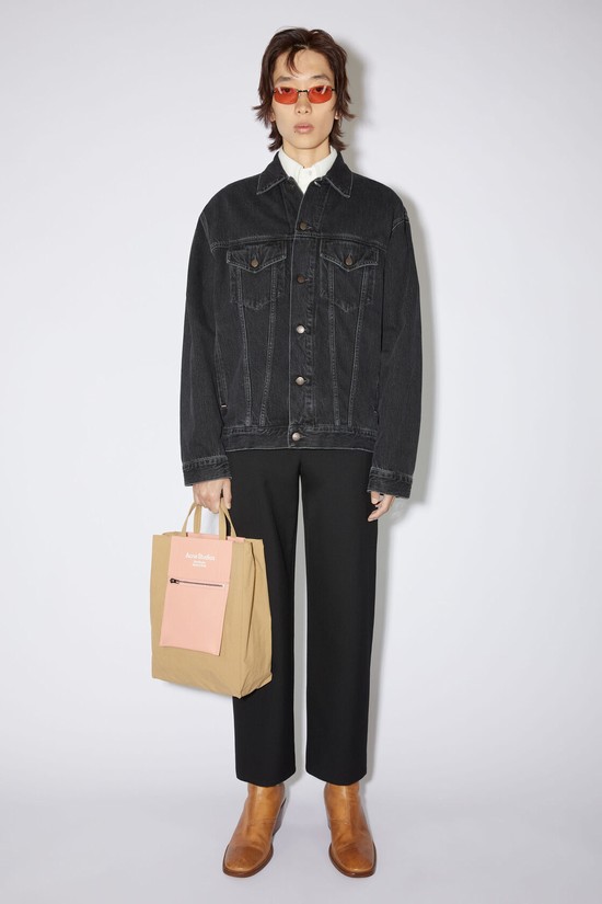 Black Acne Studios Denim Men's Jackets | GJZP-03956