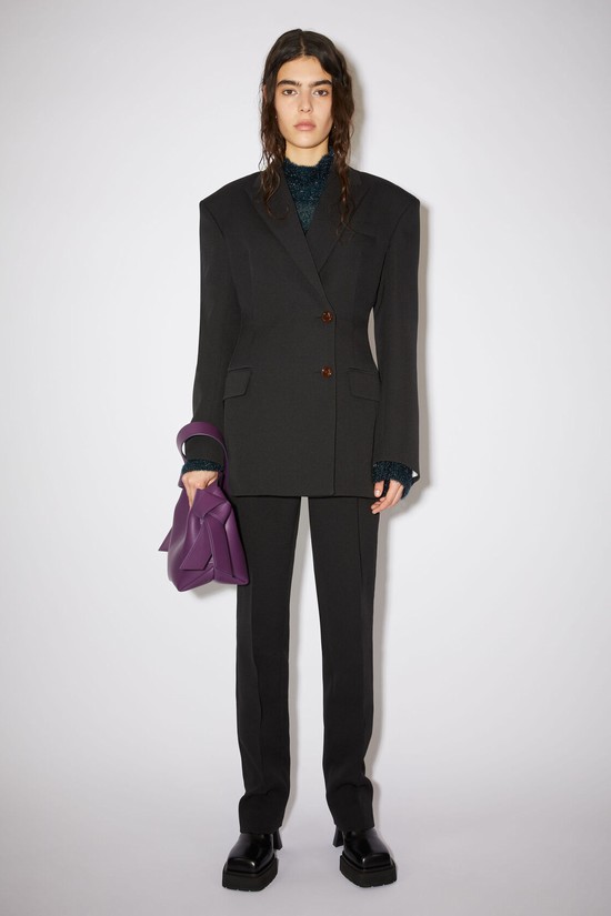 Black Acne Studios Double-breasted Women's Suits | CQVZ-83605