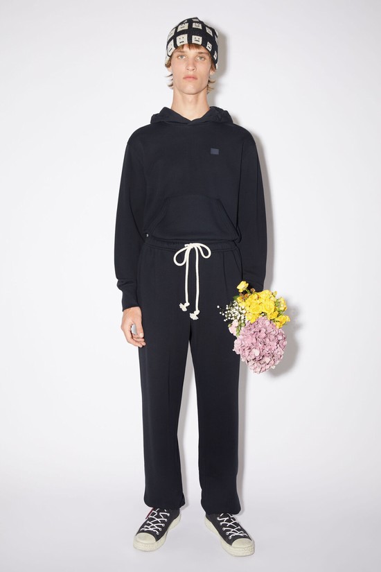 Black Acne Studios Fleece Men's Sweatpants | GLFM-65814