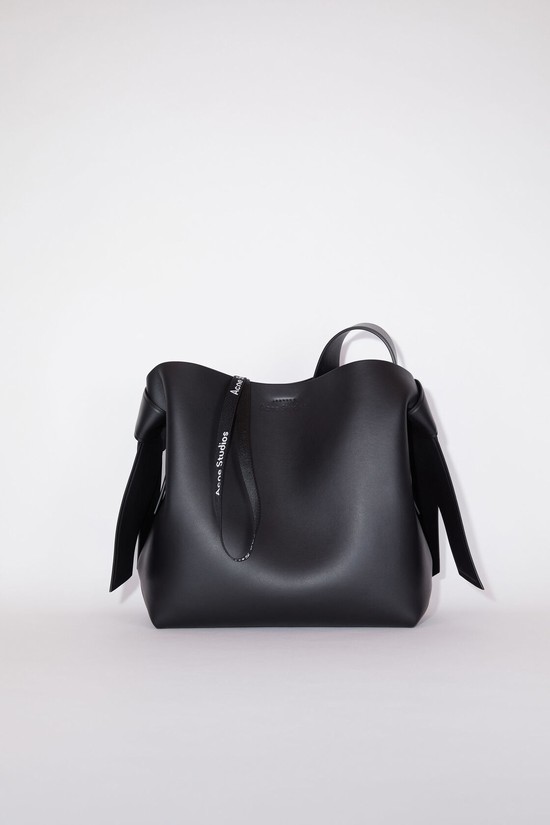 Black Acne Studios Musubi Midi Shoulder Bag | EACY-83621