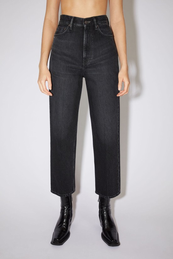 Black Acne Studios Relaxed Fit -1993 Women's Jeans | VSRB-32890