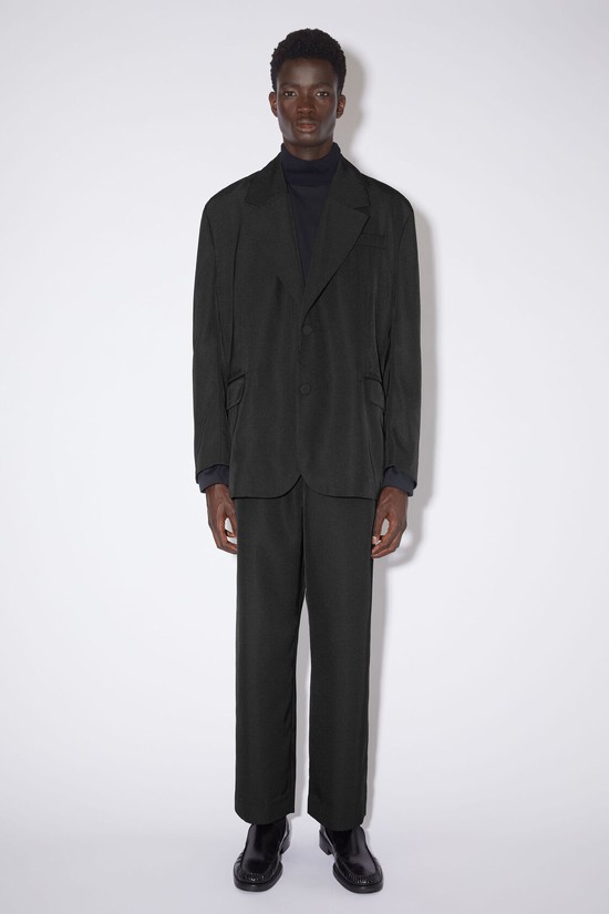 Black Acne Studios Single-breasted Men's Suits | TGMS-71509