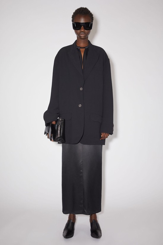 Black Acne Studios Single-breasted Women's Suits | BSGE-03296