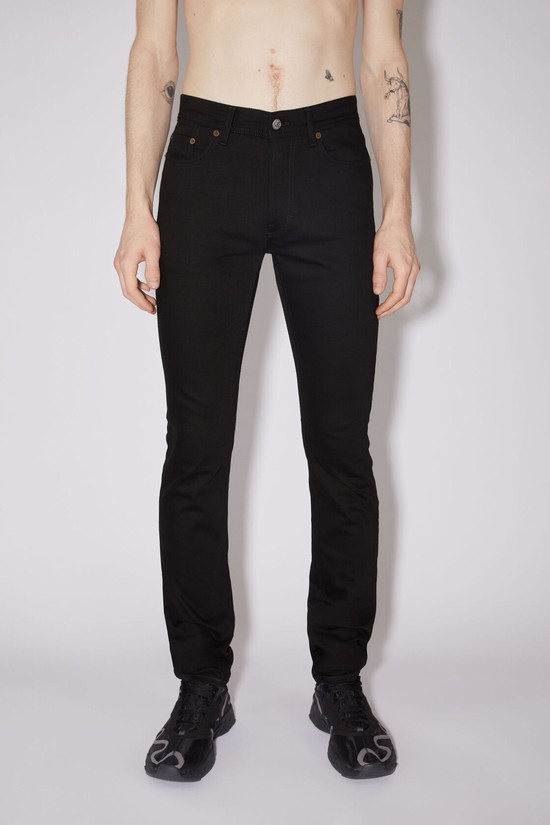 Black Acne Studios Skinny Fit - North Men's Jeans | WCOV-29753