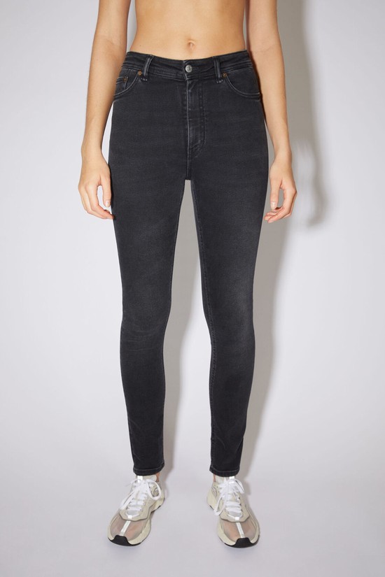 Black Acne Studios Skinny Fit - Peg Women's Jeans | RZDK-50371