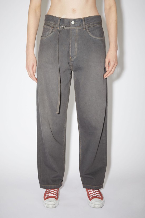 Blue Acne Studios Loose Fit - 1991 Toj Women's Jeans | QXNU-89721