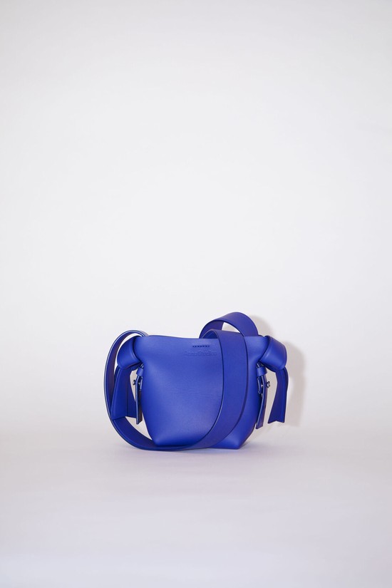 Blue Acne Studios Musubi Micro Tote Bag | JYDN-58617