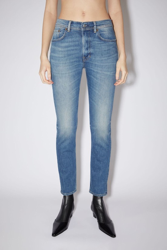 Blue Acne Studios Slim Fit - Melk Women's Jeans | KLRO-41087