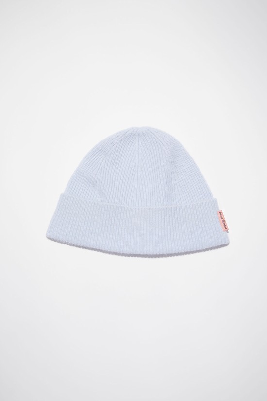 Blue Acne Studios Wool Cashmere Beanie | EWMG-71649