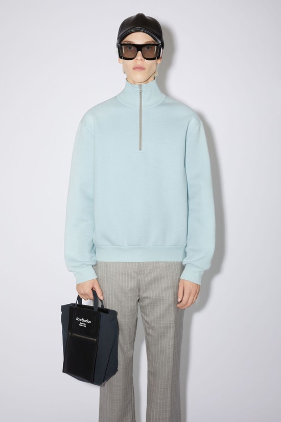 Blue Acne Studios Zippered Men's Sweatshirts | RBOD-78145