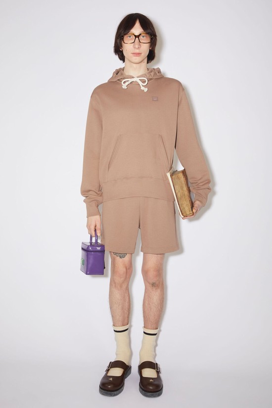 Brown Acne Studios Hooded Men's Hoodie | UKPR-38751