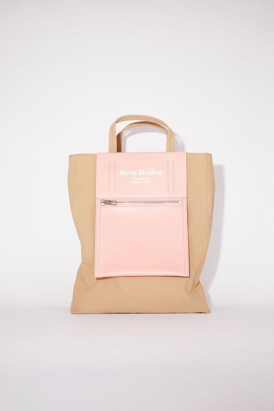 Brown / Pink Acne Studios Papery Nylon Tote Bag | LPAZ-84931