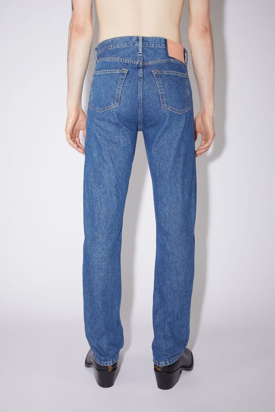 Dark Blue Acne Studios Regular Fit -1996 Men's Jeans | BRVM-14327