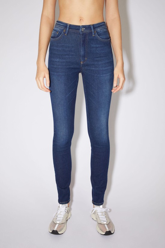 Dark Blue Acne Studios Skinny Fit - Peg Women's Jeans | TOQK-97058