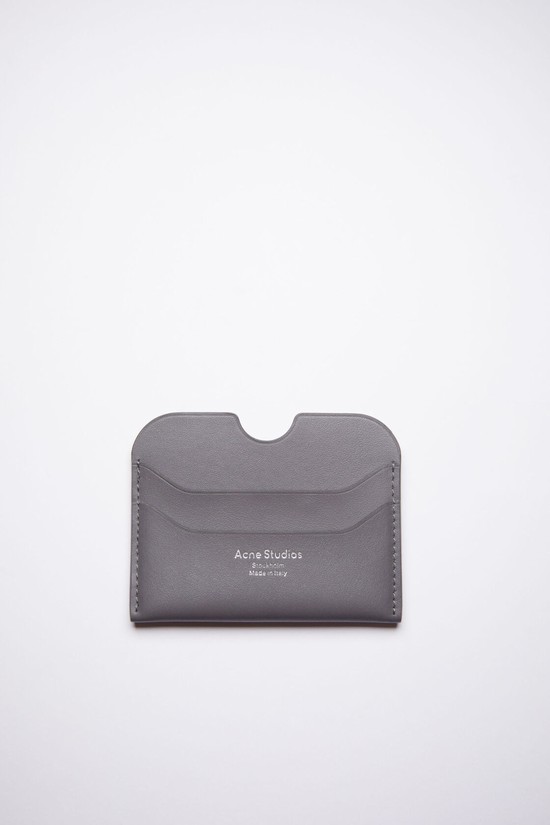 Dark Grey Acne Studios Card Holder Card Case | BWDP-70234