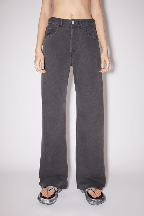 Dark Grey Acne Studios Loose Fit - 2021 Women's Jeans | UAWL-59034