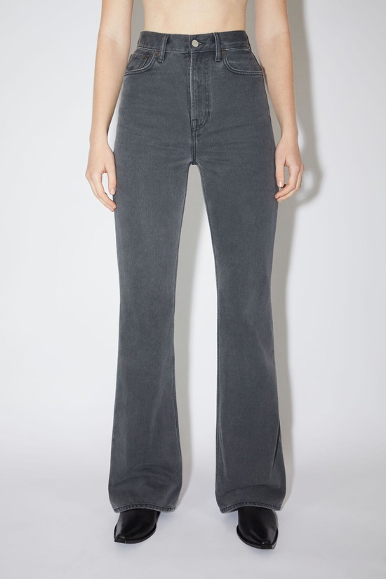 Dark Grey Acne Studios Regular Fit - 1990 Women's Jeans | FACK-83170