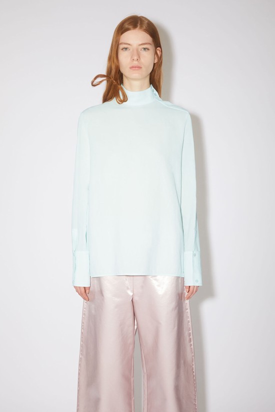 Green Acne Studios Buttoned Women's Shirts | PHET-12436