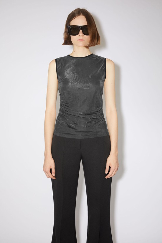 Grey Acne Studios Sleeveless Women's T Shirts | BHGI-63751