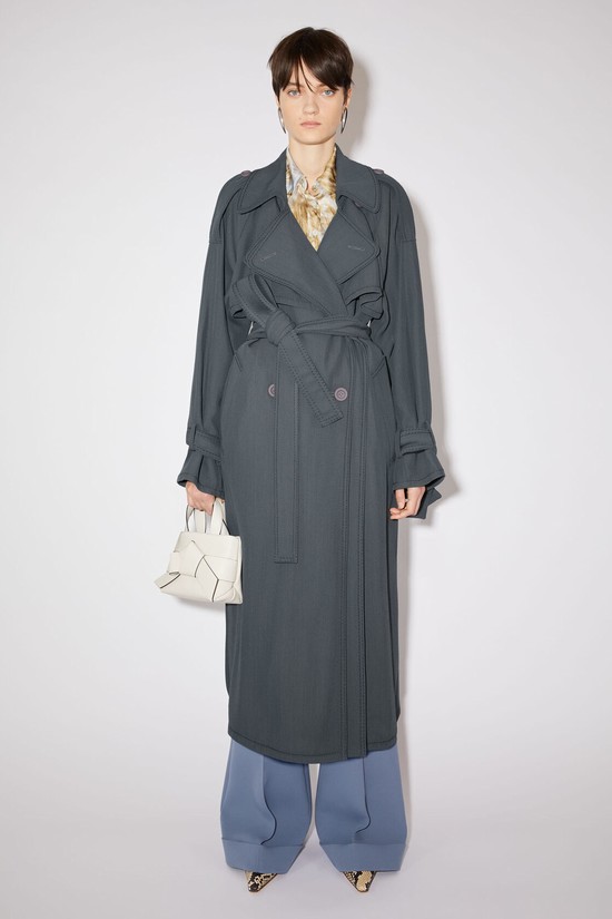 Grey Acne Studios Trench Women's Coats | VQZT-57961