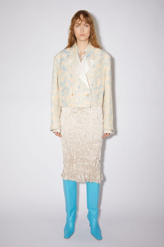 Light Blue Acne Studios Double-breasted Women's Suits | QKAX-96583