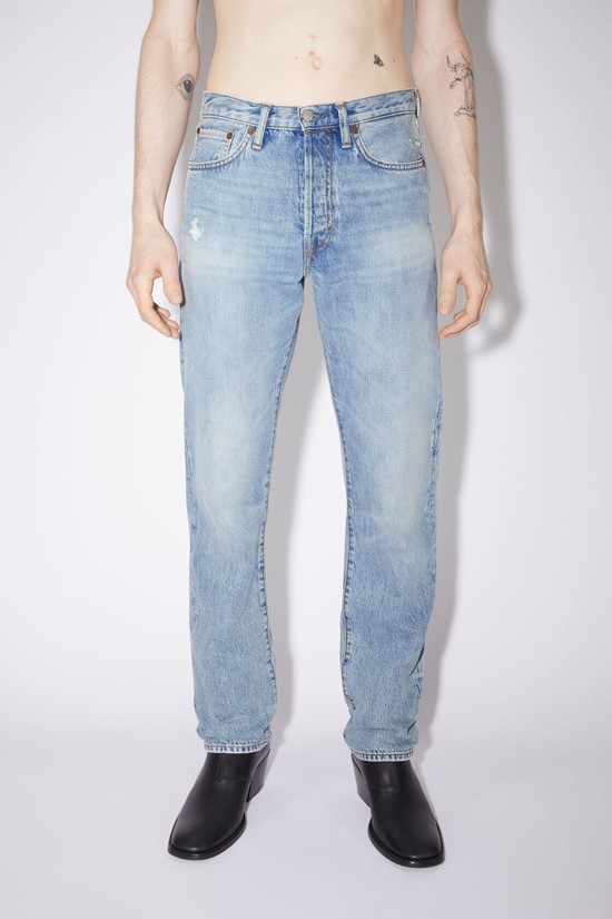 Light Blue Acne Studios Regular Fit -1996 Men's Jeans | RDAI-17368