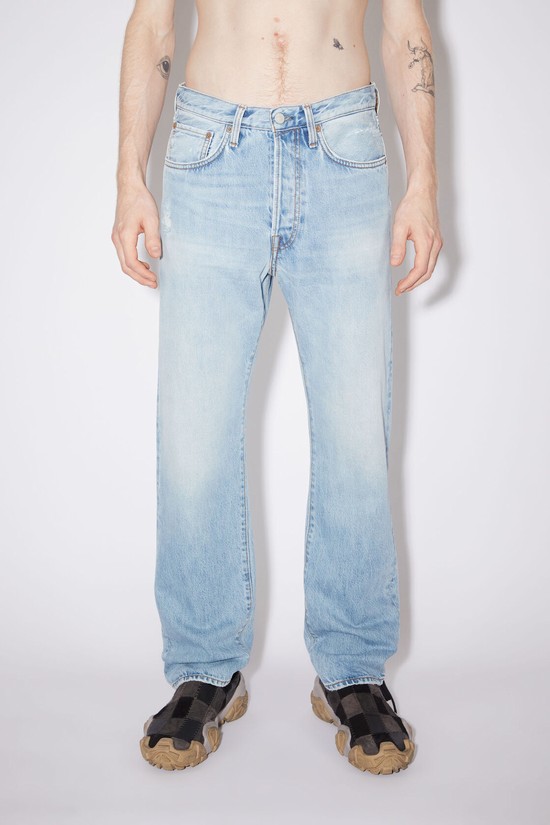 Light Blue Acne Studios Relaxed Fit - 2003 Men's Jeans | XQYC-35496