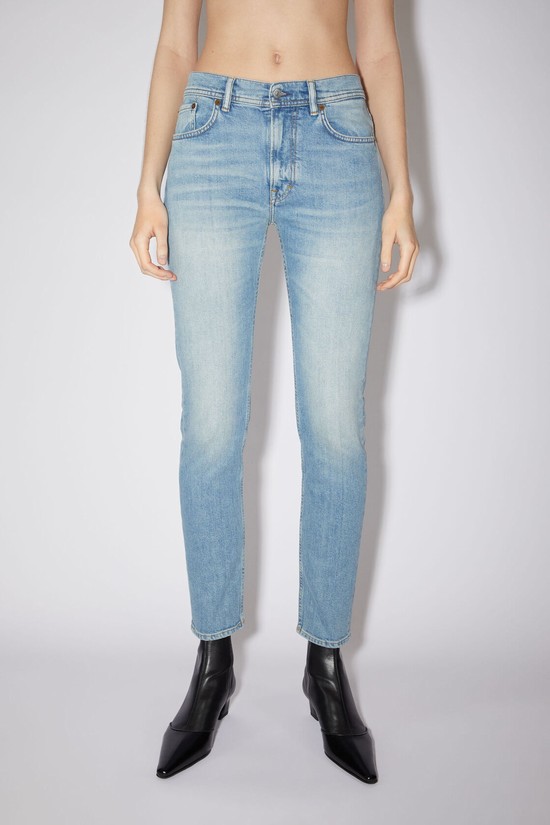 Light Blue Acne Studios Slim Fit - Melk Women's Jeans | QSJB-41906