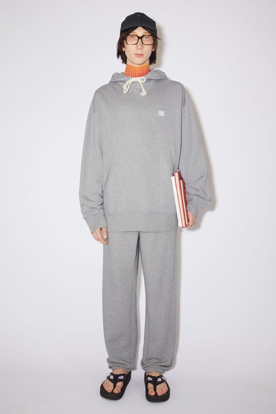 Light Grey Acne Studios Hooded Men's Hoodie | RKWS-48029