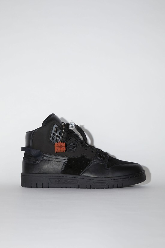 Multicolor / Black Acne Studios High Top Men's Sneakers | BZWO-87536