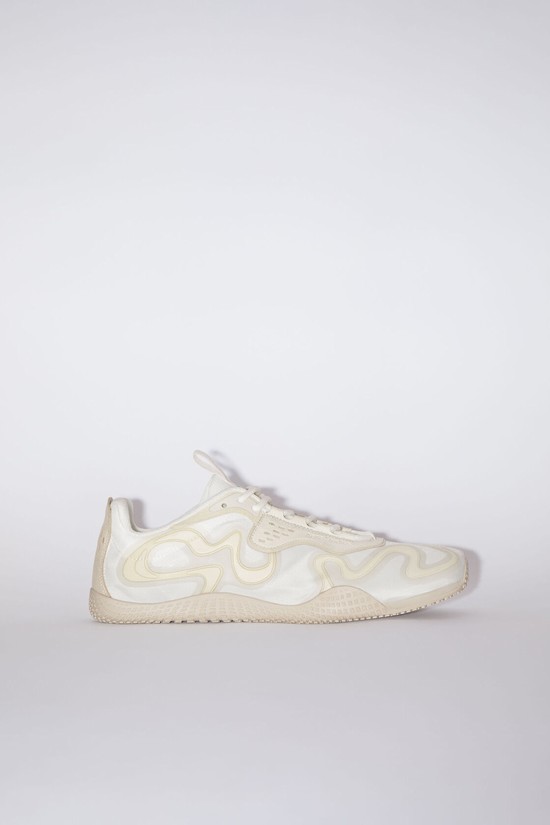 Multicolor / White Acne Studios Lace-up Women's Sneakers | GCUK-28751