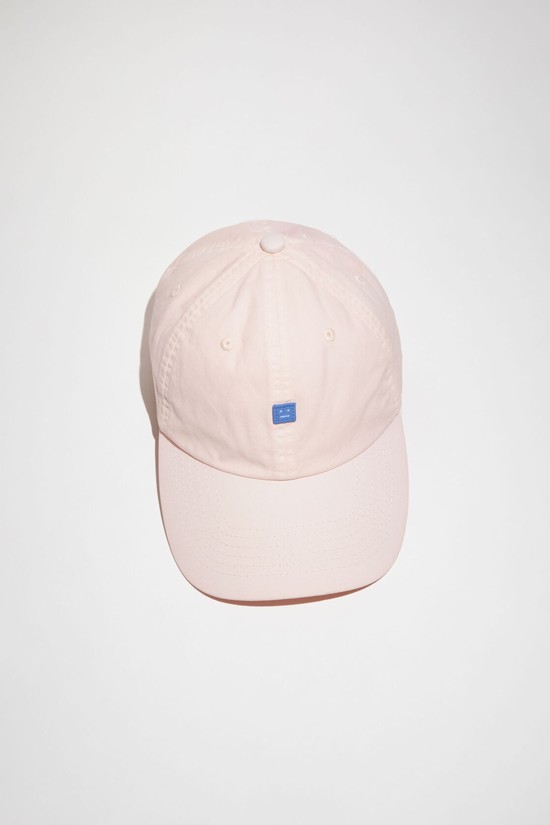 Pink Acne Studios Cotton Baseball Caps | ZWGT-67913