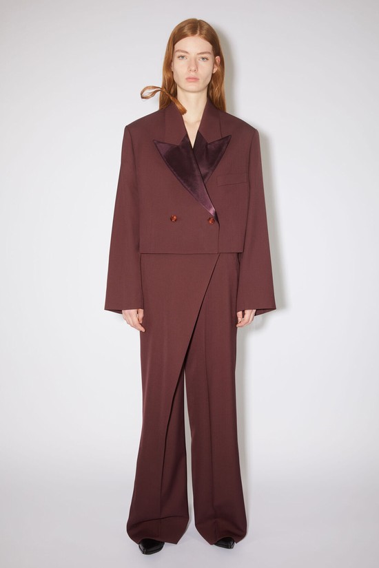 Purple Acne Studios Double-breasted Women's Suits | TNYR-43065