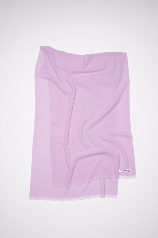 Purple Acne Studios Light Wool - Oversized Scarf | SVTL-54269