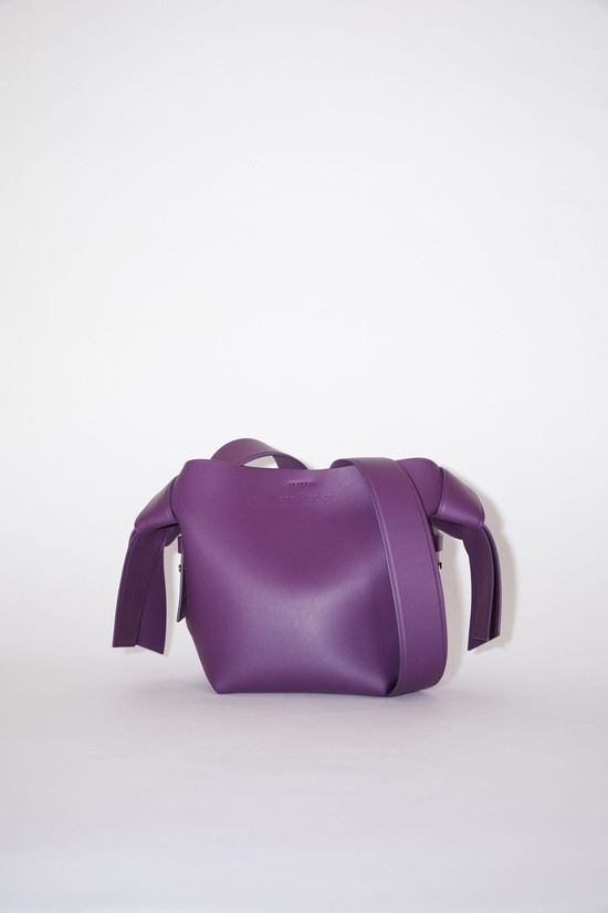 Purple Acne Studios Musubi Mini Shoulder Bag | QDBT-02645