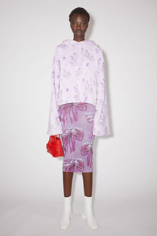 Purple Acne Studios Printed Women's Skirts | FAJR-24860