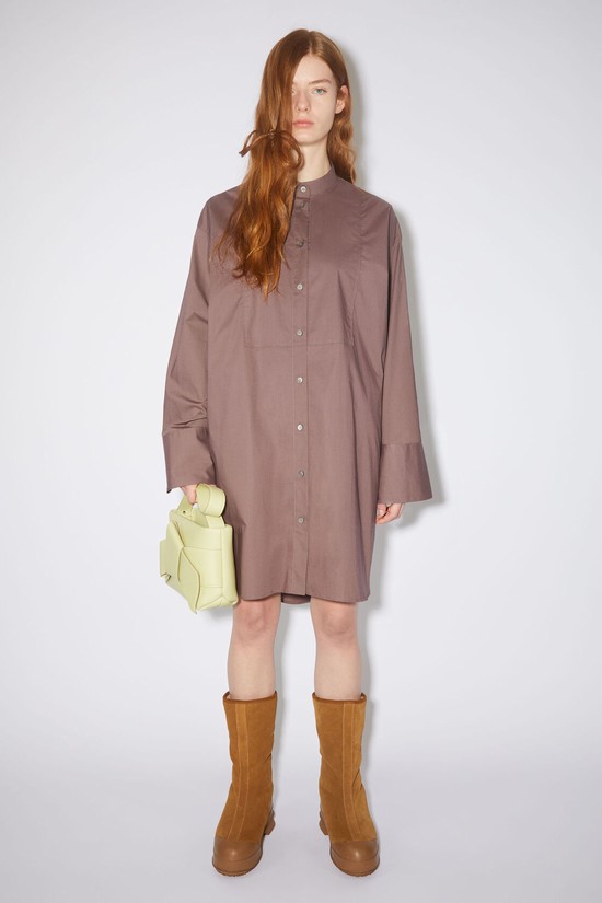 Purple Acne Studios Shirt Women's Dress | GRHB-45637