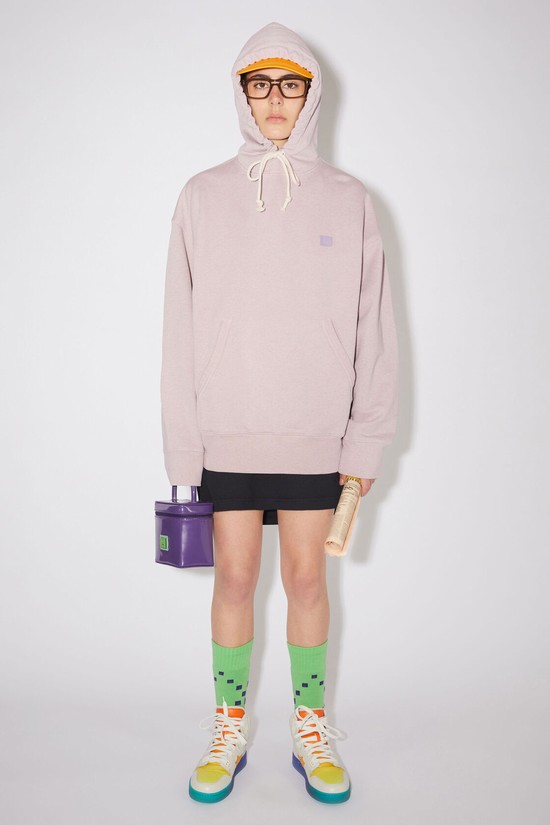 Purple / Pink Acne Studios Hooded Women's Hoodie | CNQF-52709