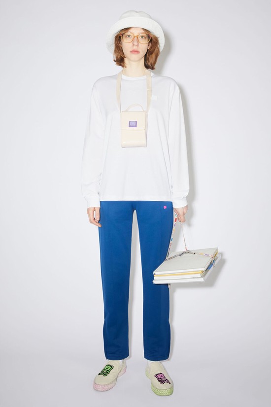 White Acne Studios Long Sleeve Women's T Shirts | GNAH-45630