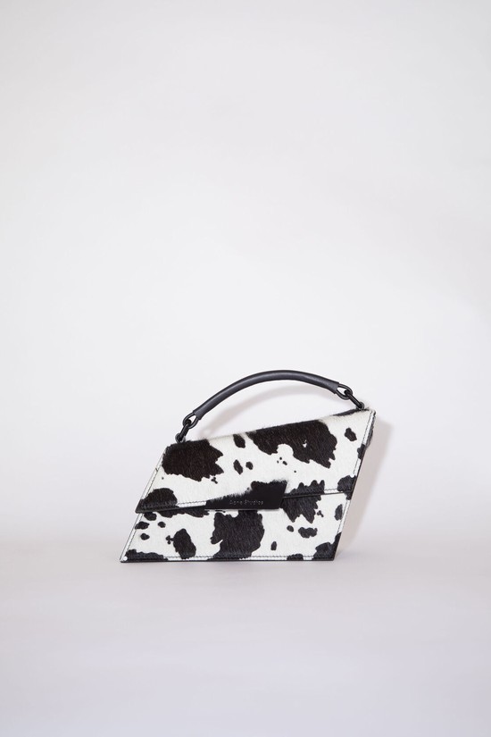 White / Black Acne Studios Distortion Mini Bags | VOQJ-04326