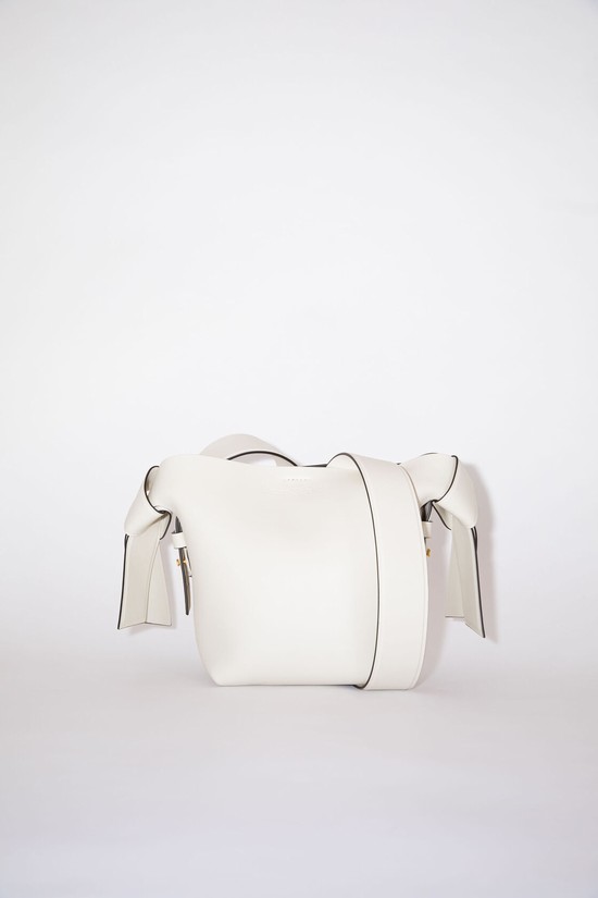 White / Black Acne Studios Musubi Mini Shoulder Bag | VGTU-15378