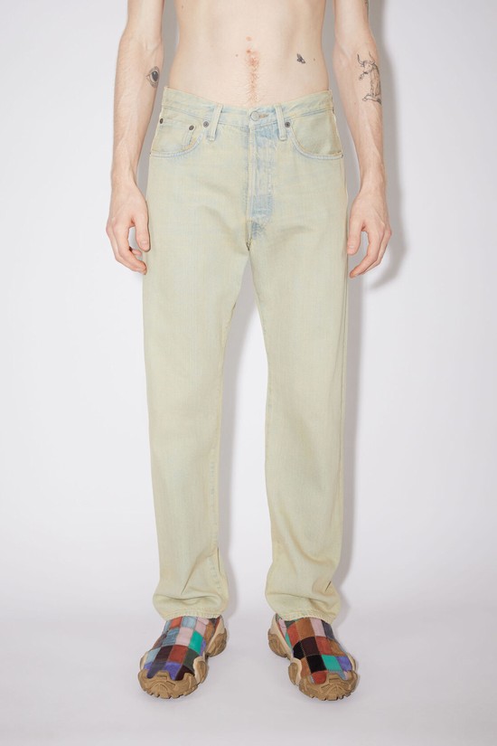 Yellow / Blue Acne Studios Relaxed Fit - 2003 Men's Jeans | ZTKD-91037