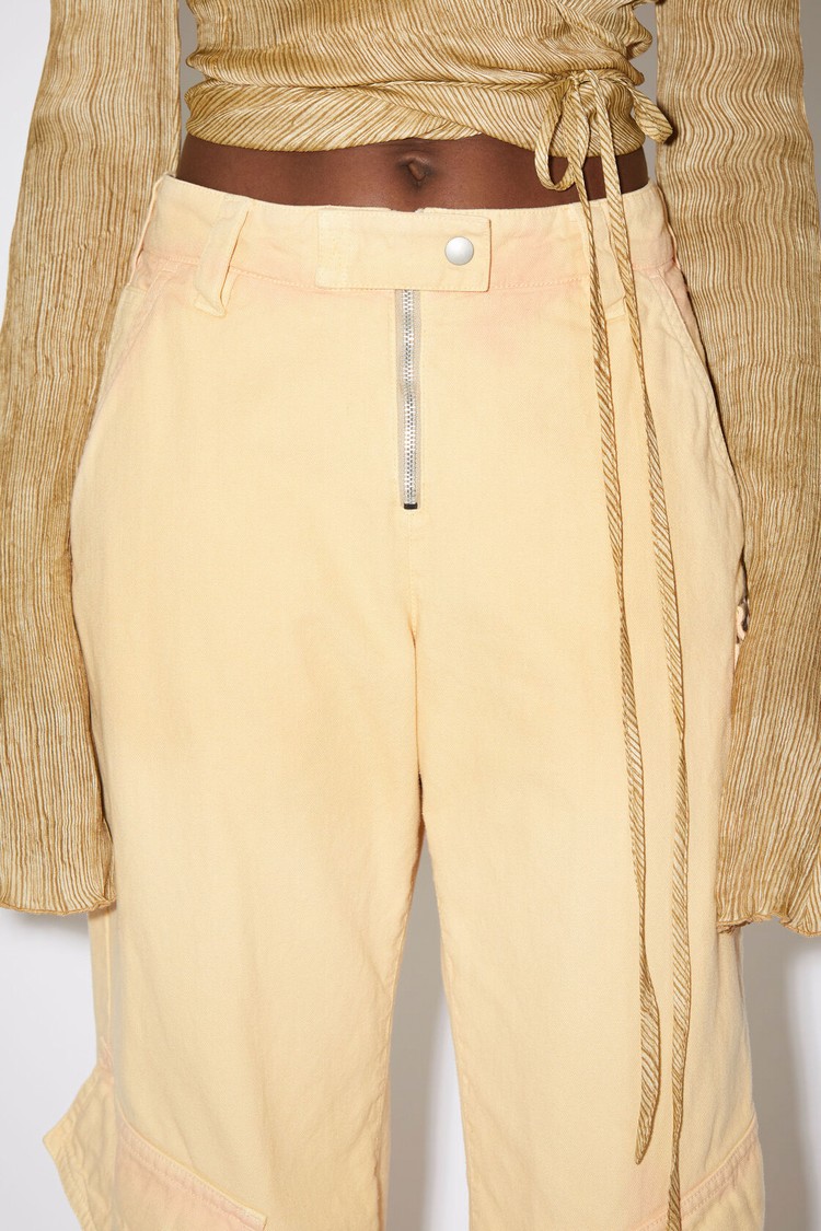 Beige Acne Studios Casual Women's Trousers | CSIY-64105