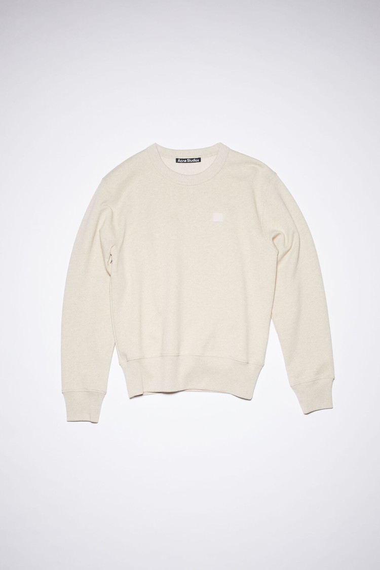 Beige Acne Studios Crew Neck Men's Sweatshirts | CMNV-09781