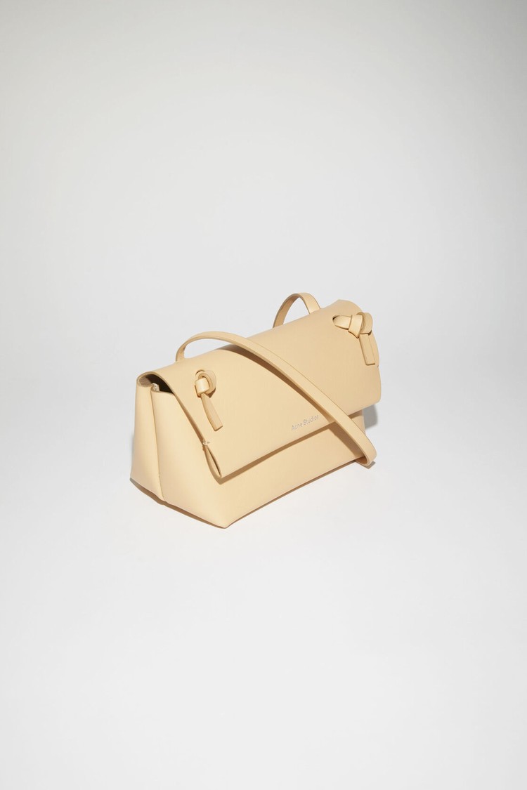 Beige Acne Studios Mini Shoulder Bag | XKIF-60147