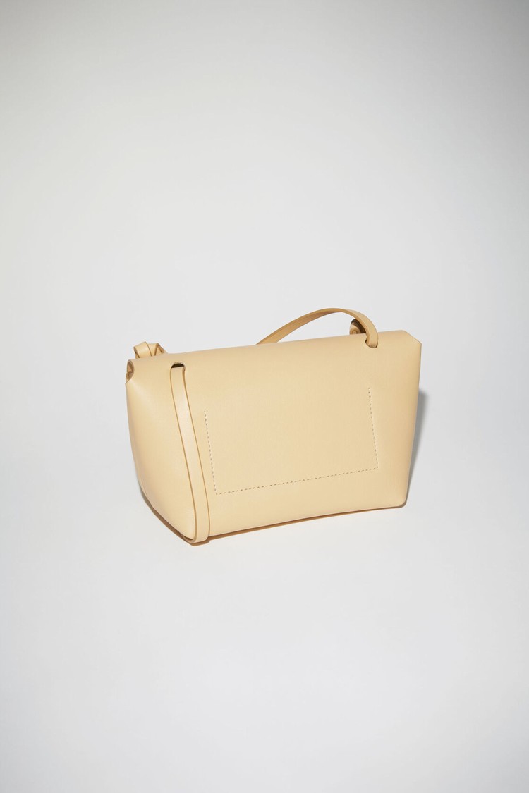 Beige Acne Studios Mini Shoulder Bag | XKIF-60147