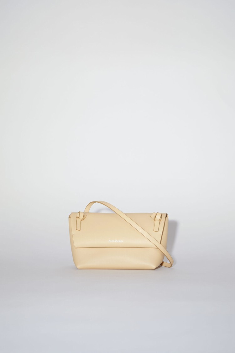 Beige Acne Studios Mini Shoulder Bag | XKIF-60147