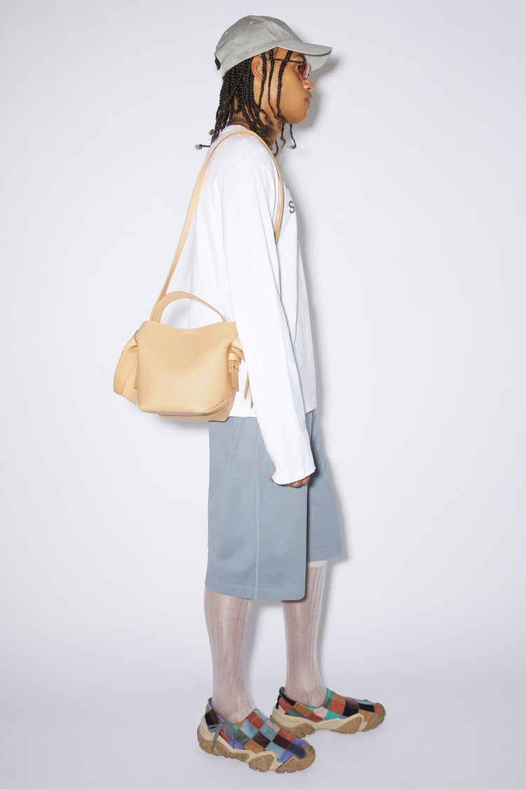 Beige Acne Studios Musubi Mini Shoulder Bag | URHQ-74930