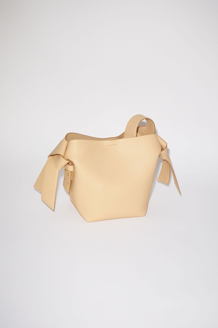 Beige Acne Studios Musubi Mini Shoulder Bag | URHQ-74930