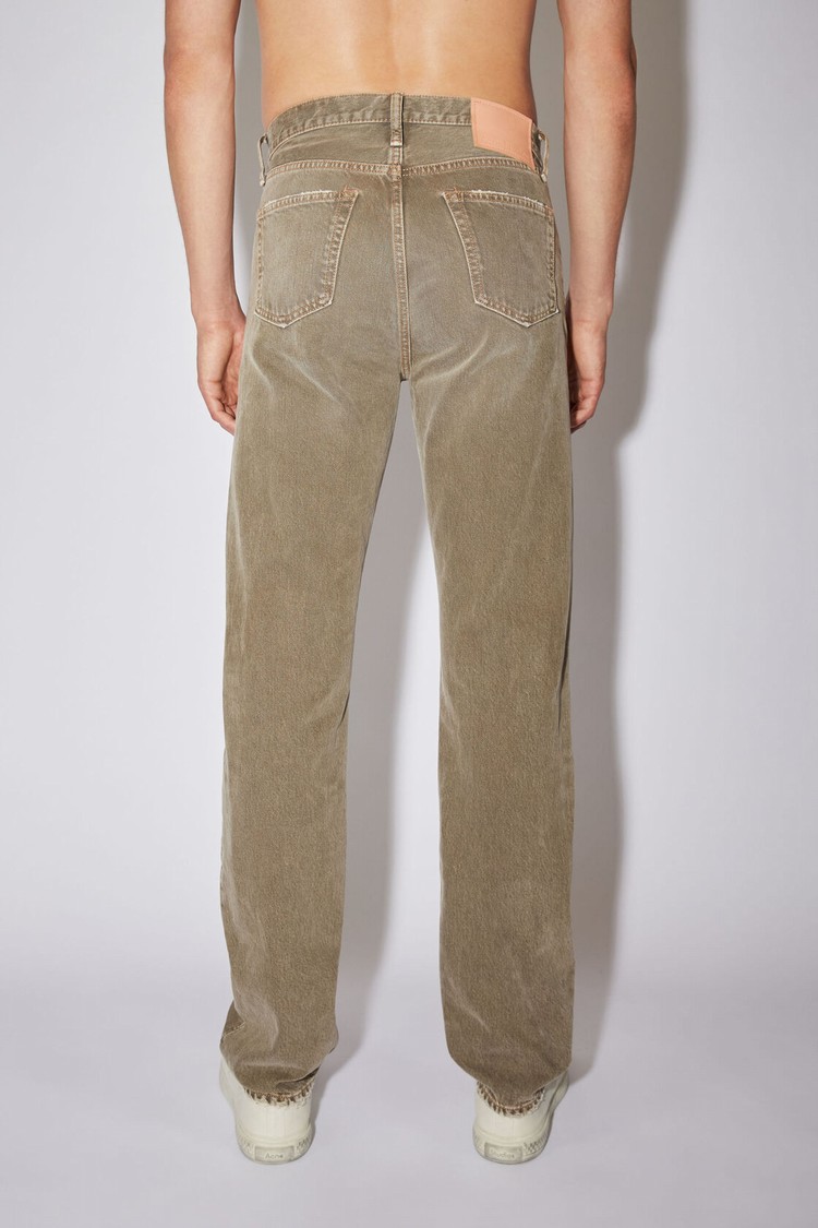 Beige Acne Studios Regular Fit -1996 Men's Jeans | AQDB-35721